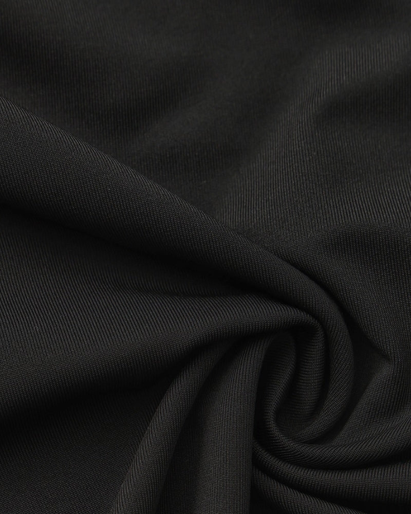 Langes Bodycon Kleid mit One Shoulder Design