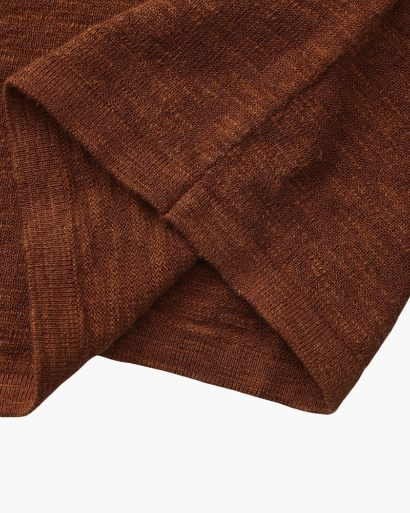 Essentieller Pullover aus Leinen und Baumwolle