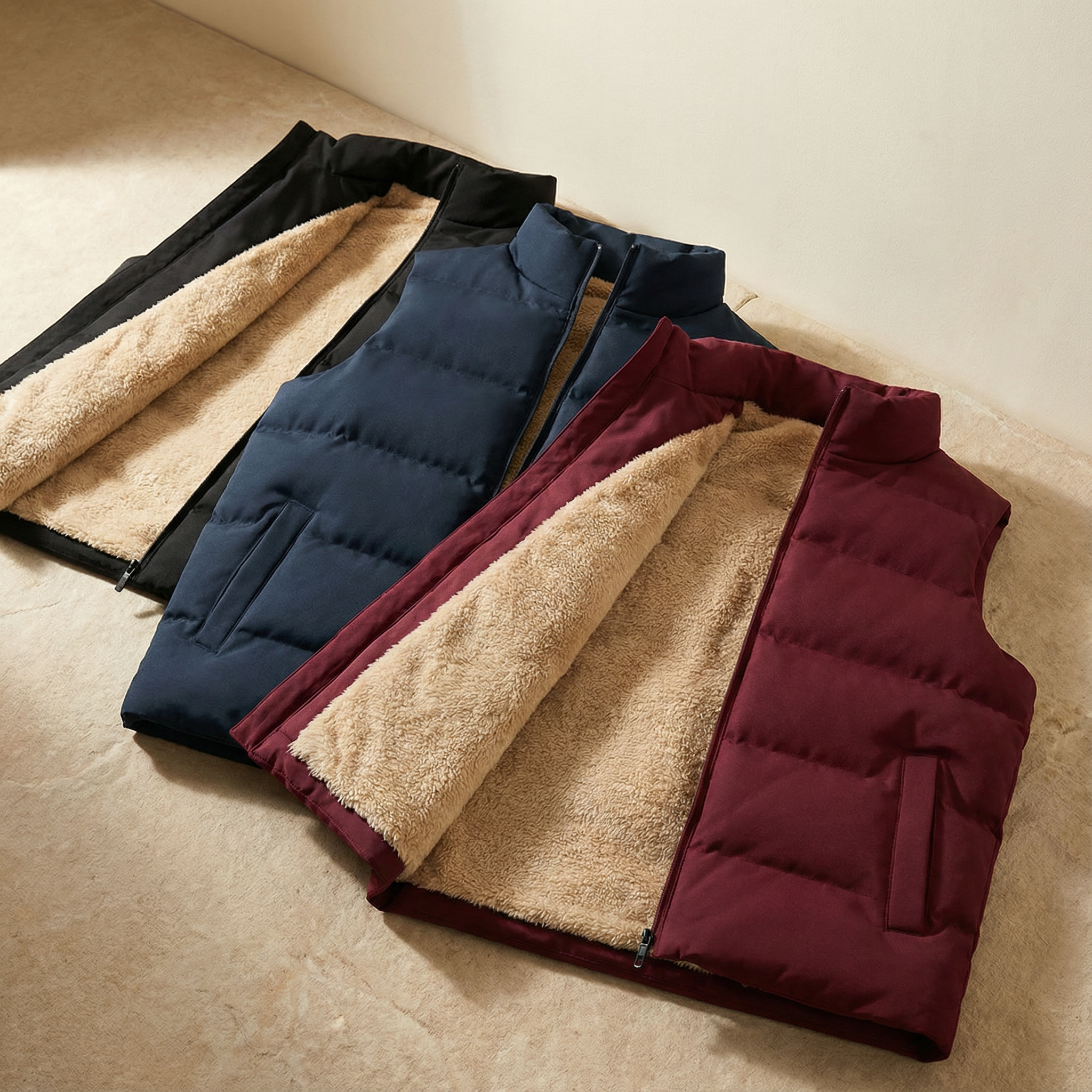 Isolierte Pufferweste | Leicht, warm und funktional