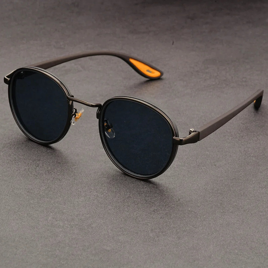 Moderne Sonnenbrille mit markantem Design