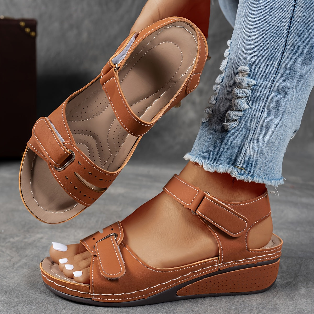Orthopädische Sandalen mit stilvollem Design