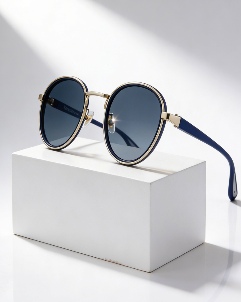 Moderne Sonnenbrille mit markantem Design
