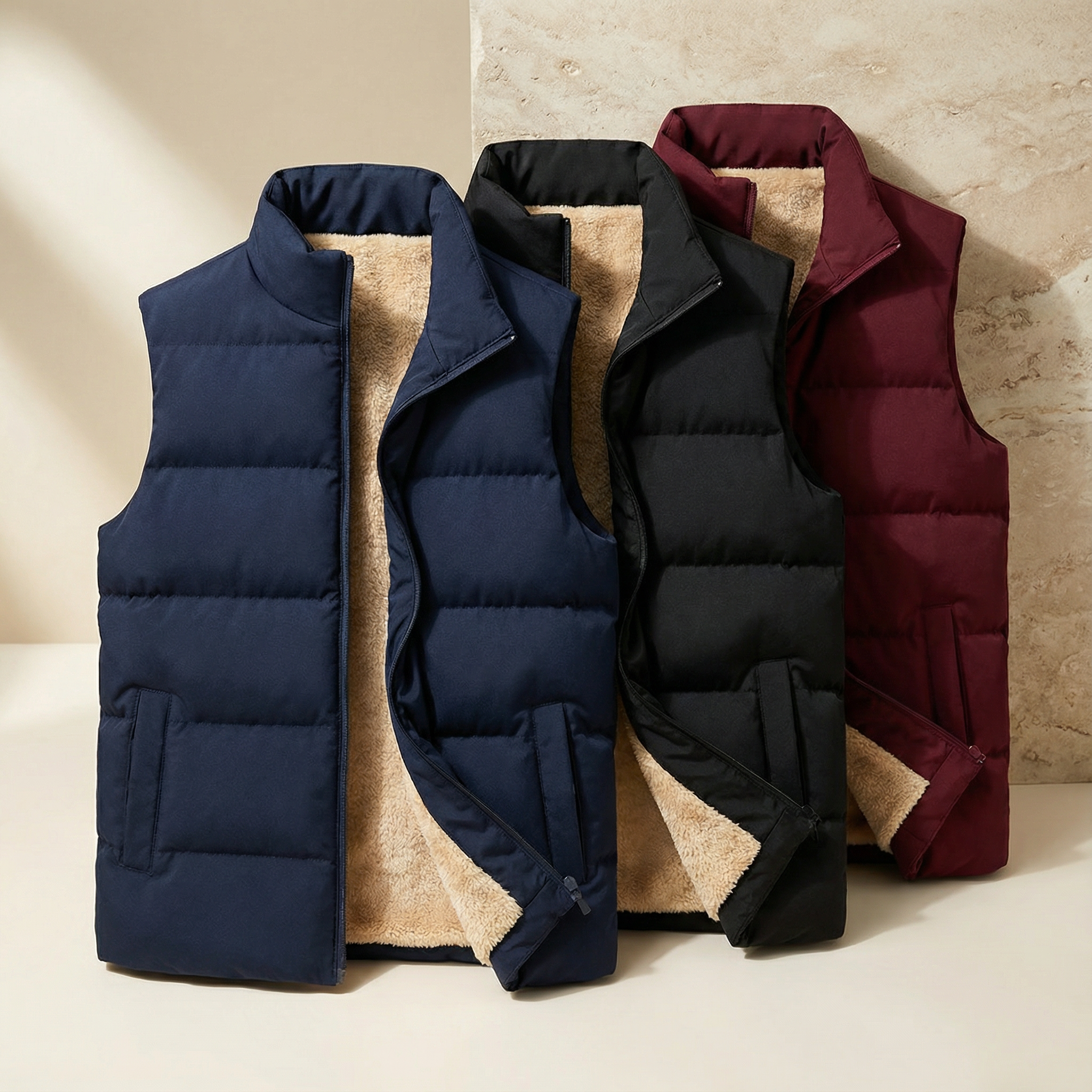 Isolierte Pufferweste | Leicht, warm und funktional