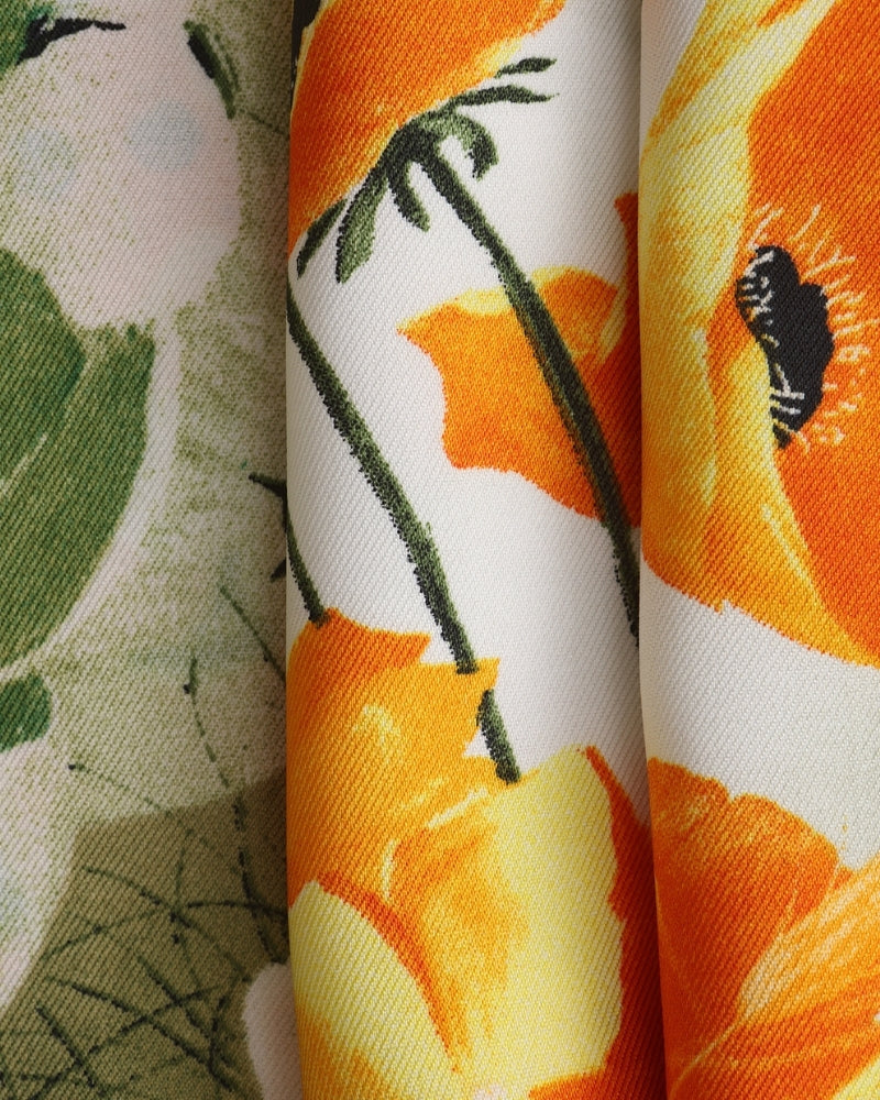 Impressionistischer Gartenschal im Old Money Stil