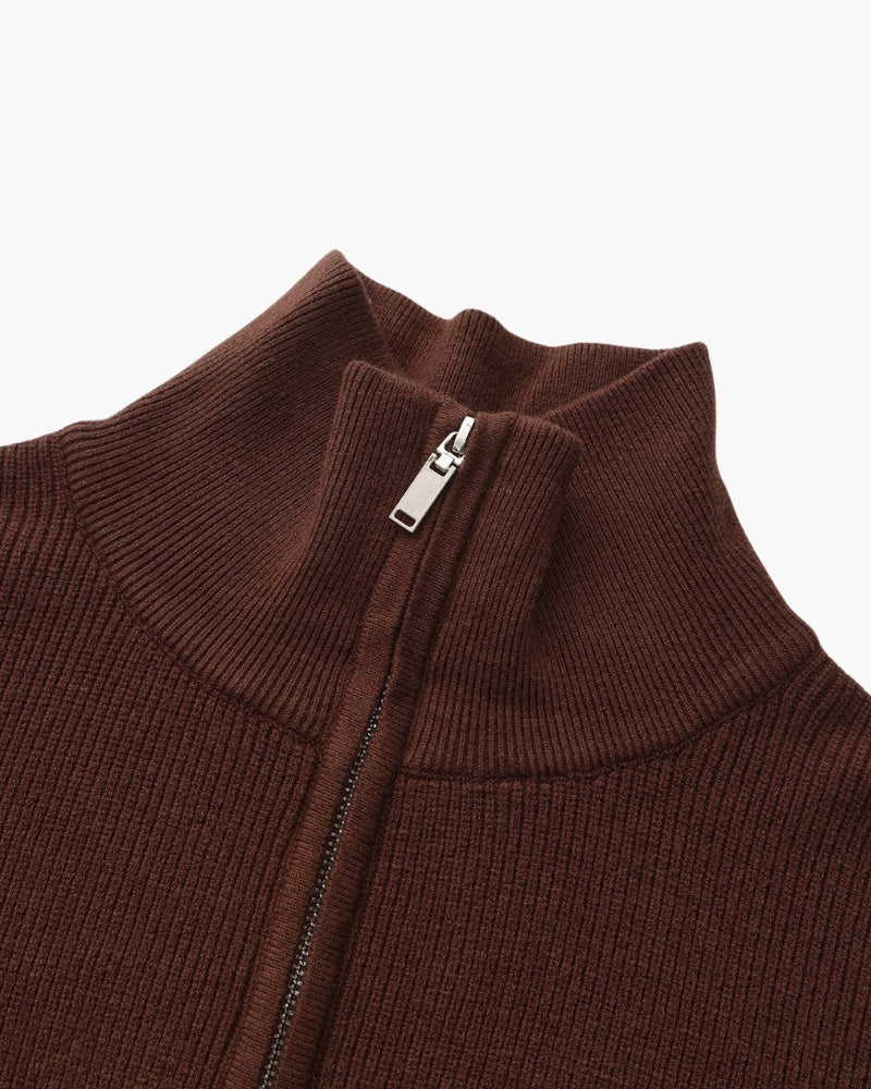 Raffinierter Half-Zip-Pullover