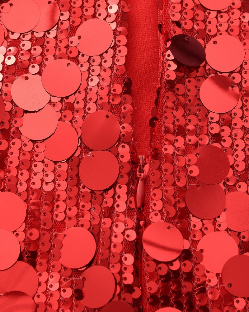 Pailletten Party Minikleid