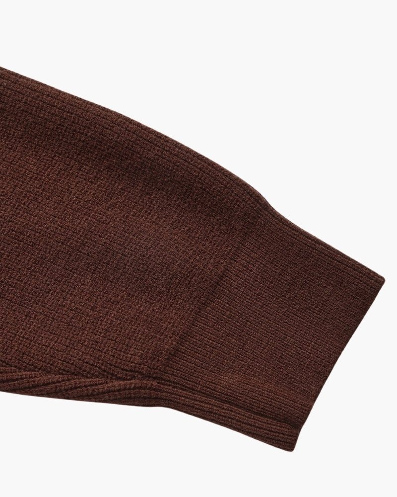 Raffinierter Half-Zip-Pullover