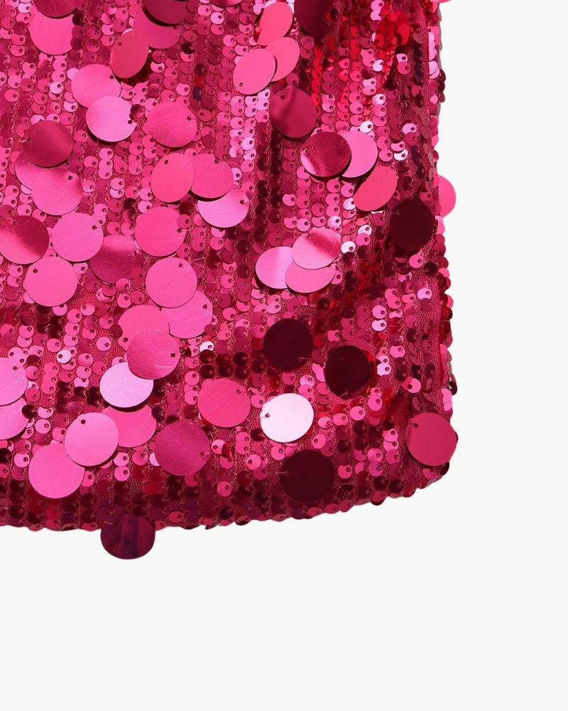 Pailletten Party Minikleid