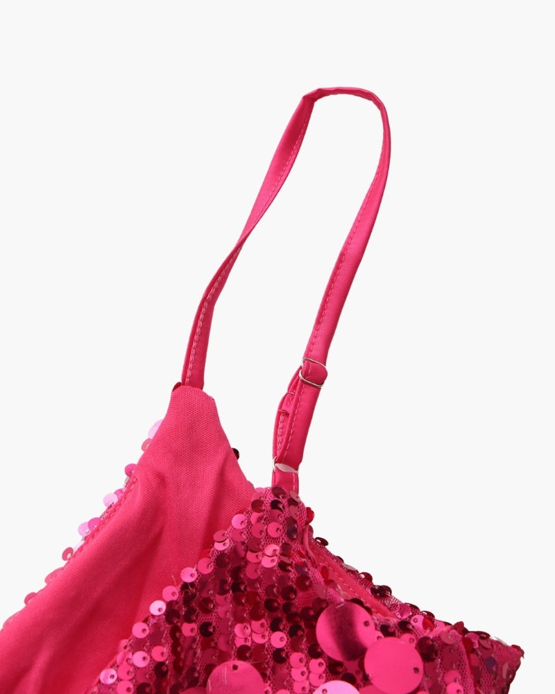 Pailletten Party Minikleid