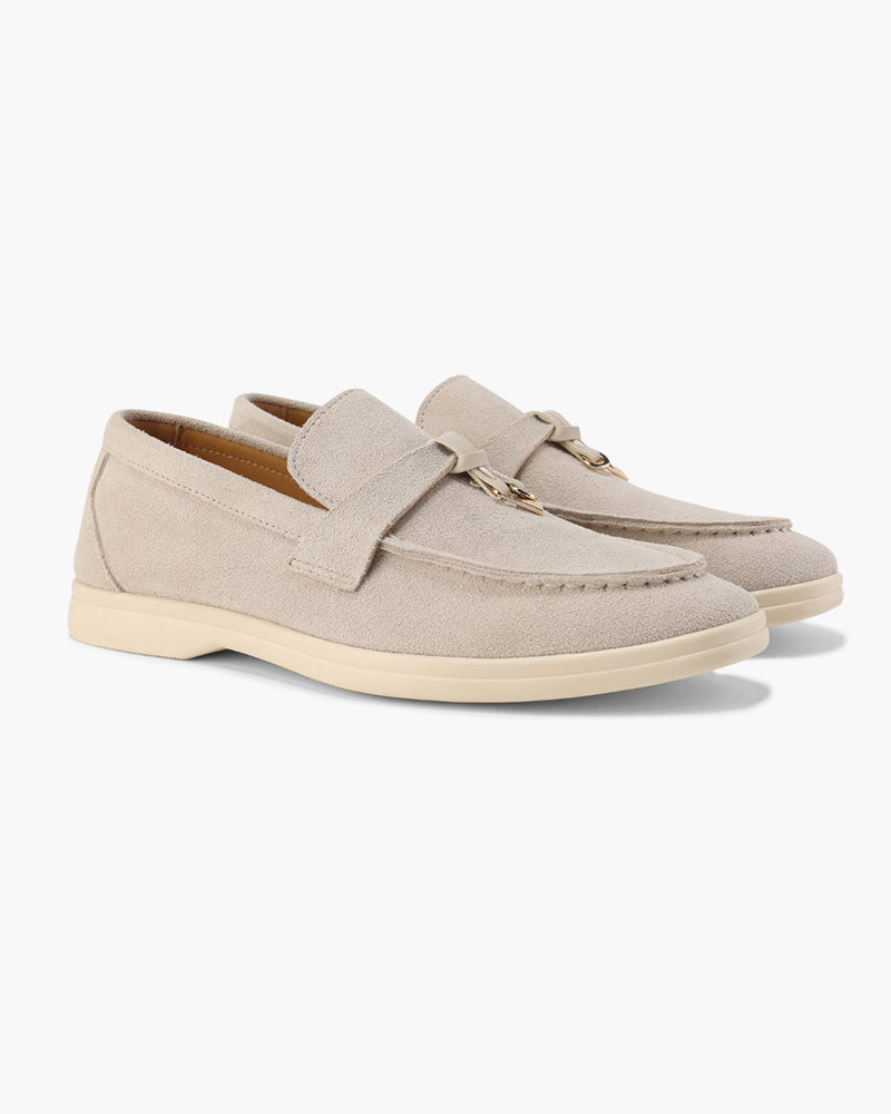 Old Money Wildleder Loafer für Damen