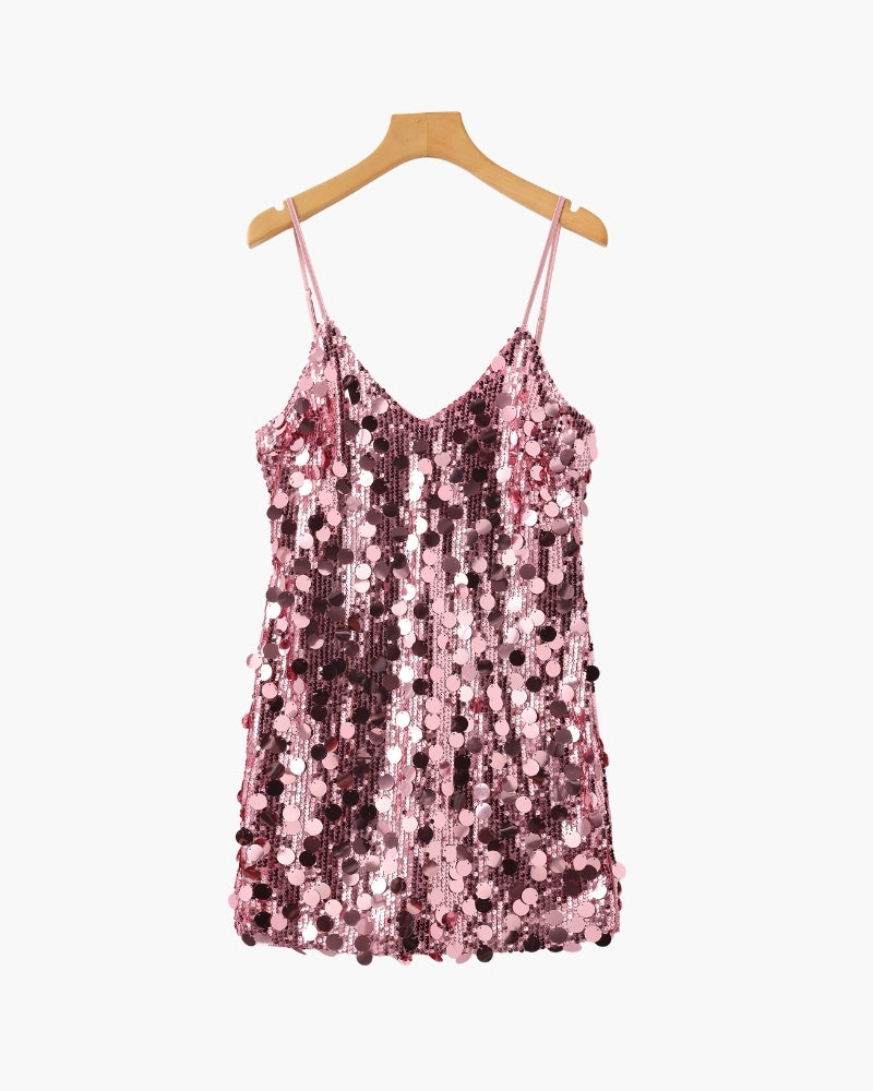 Pailletten Party Minikleid