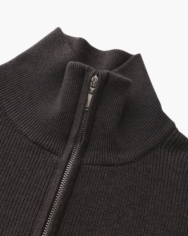 Raffinierter Half-Zip-Pullover