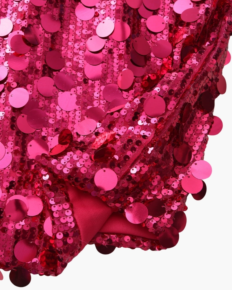 Pailletten Party Minikleid