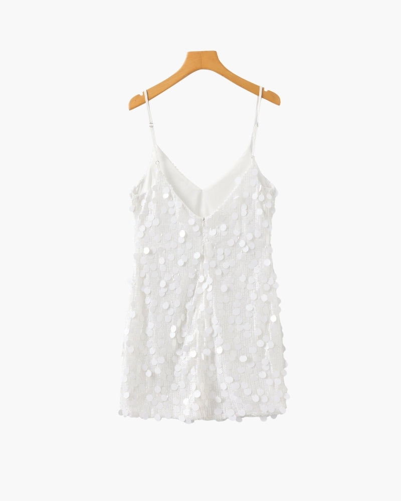 Pailletten Party Minikleid