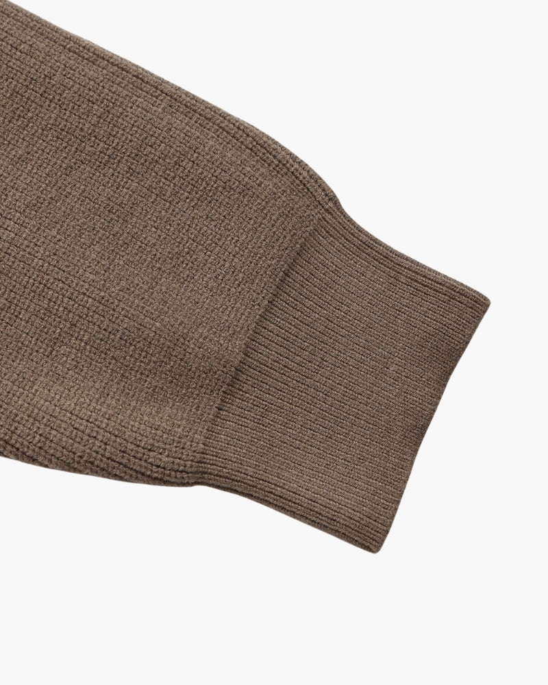 Raffinierter Half-Zip-Pullover