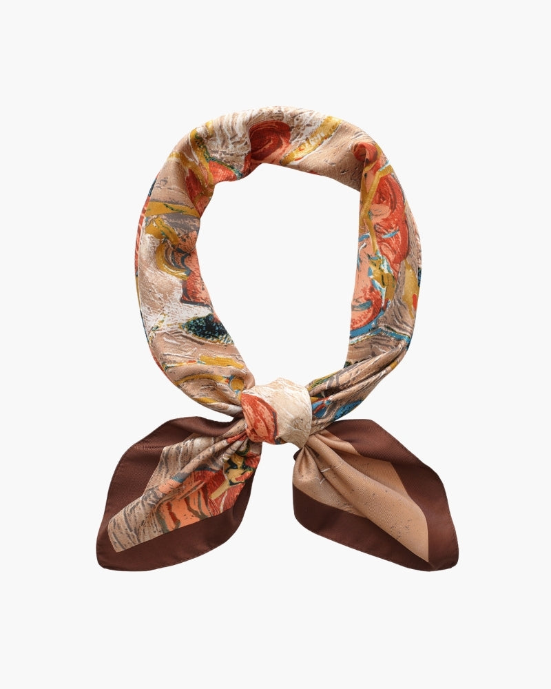 Impressionistischer Gartenschal im Old Money Stil