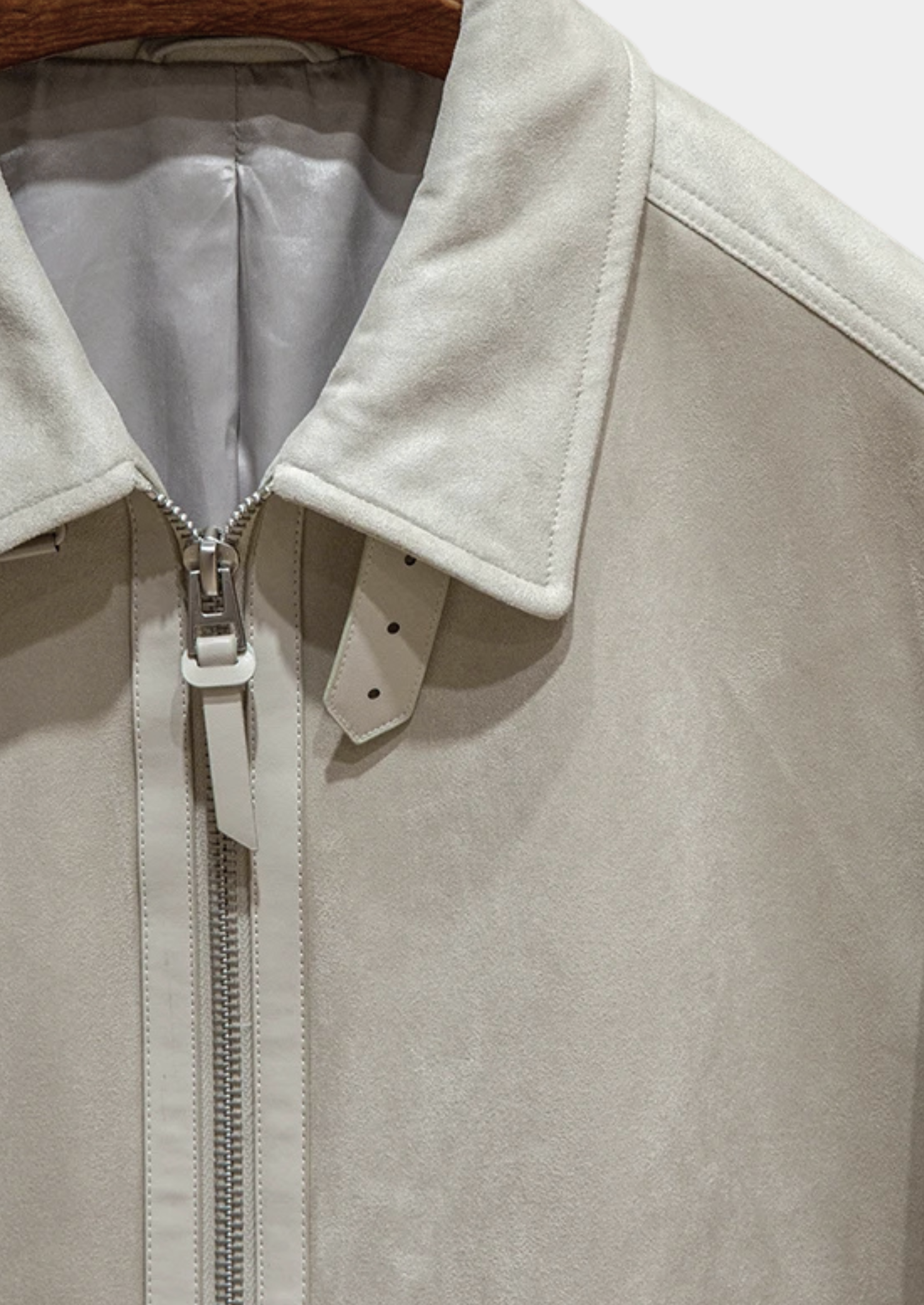 Premium Wildleder Bomberjacke 