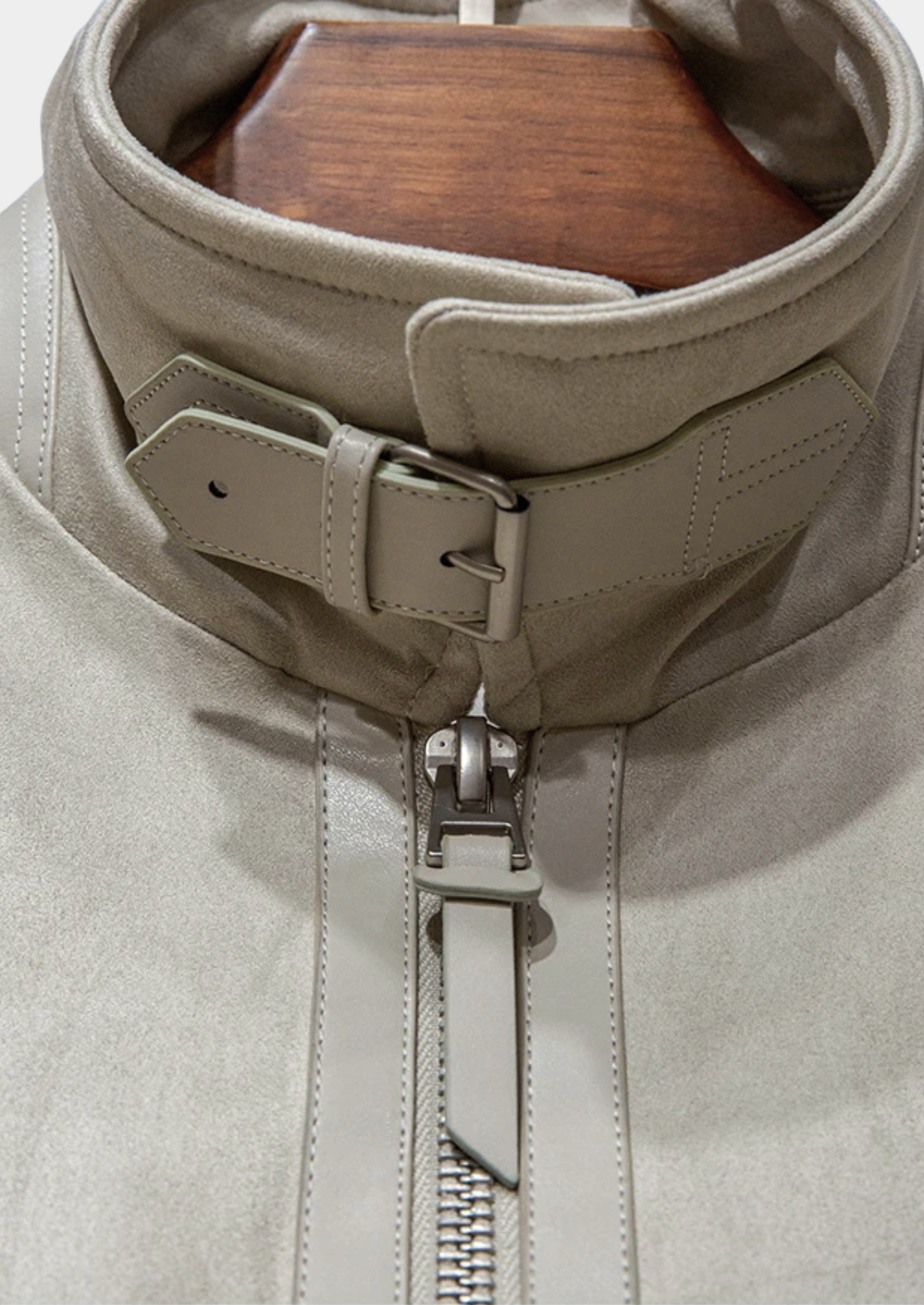 Premium Wildleder Bomberjacke 