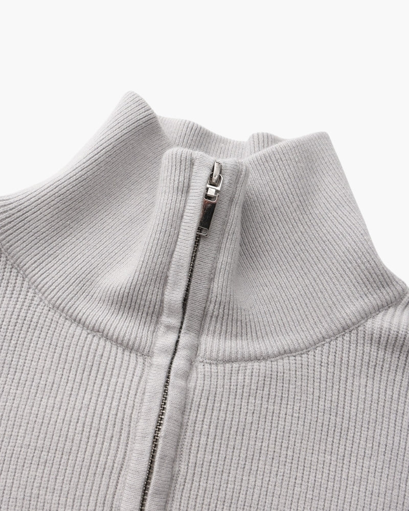 Raffinierter Half-Zip-Pullover