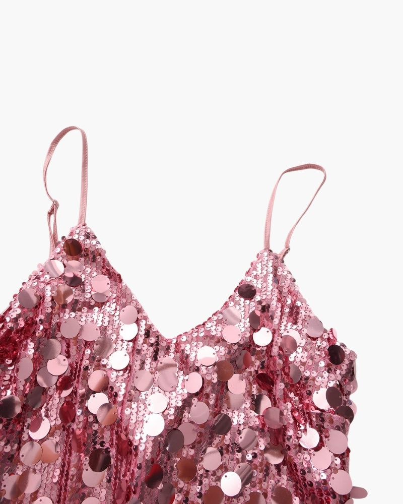Pailletten Party Minikleid