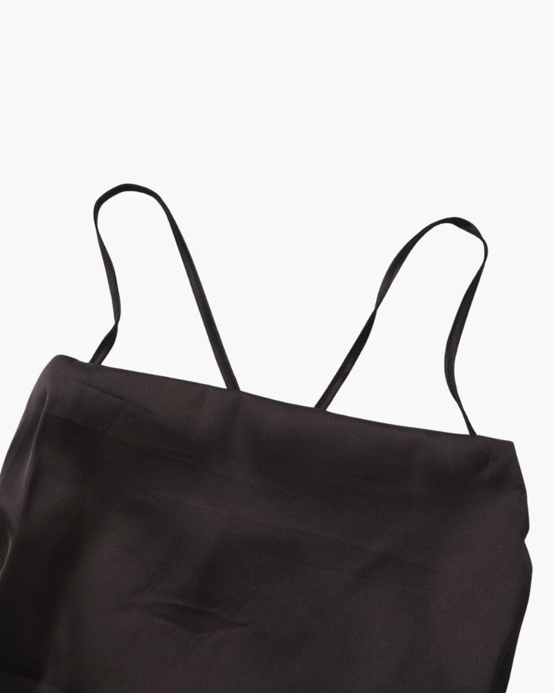 Old Money Seiden Slipkleid