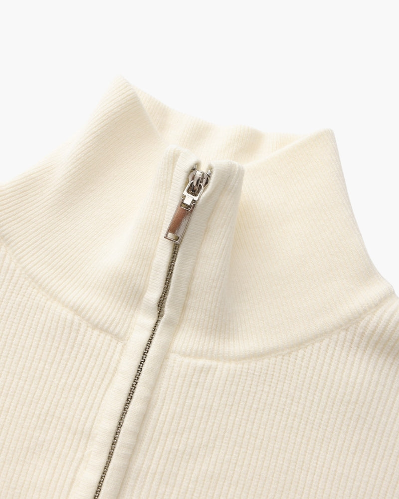 Raffinierter Half-Zip-Pullover