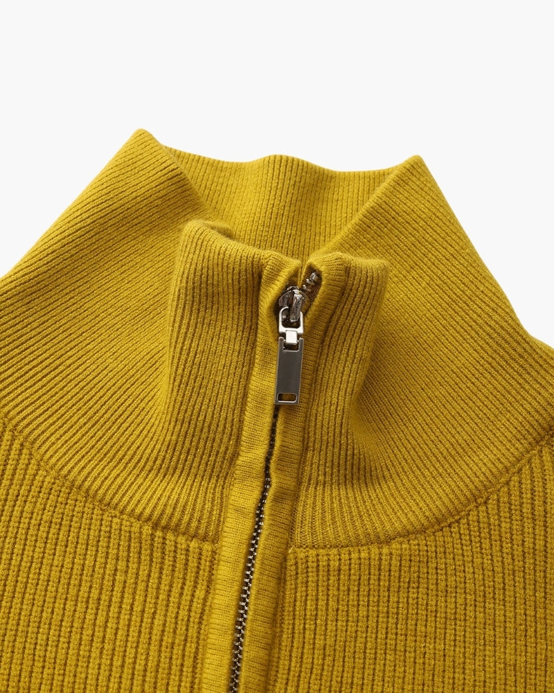 Raffinierter Half-Zip-Pullover