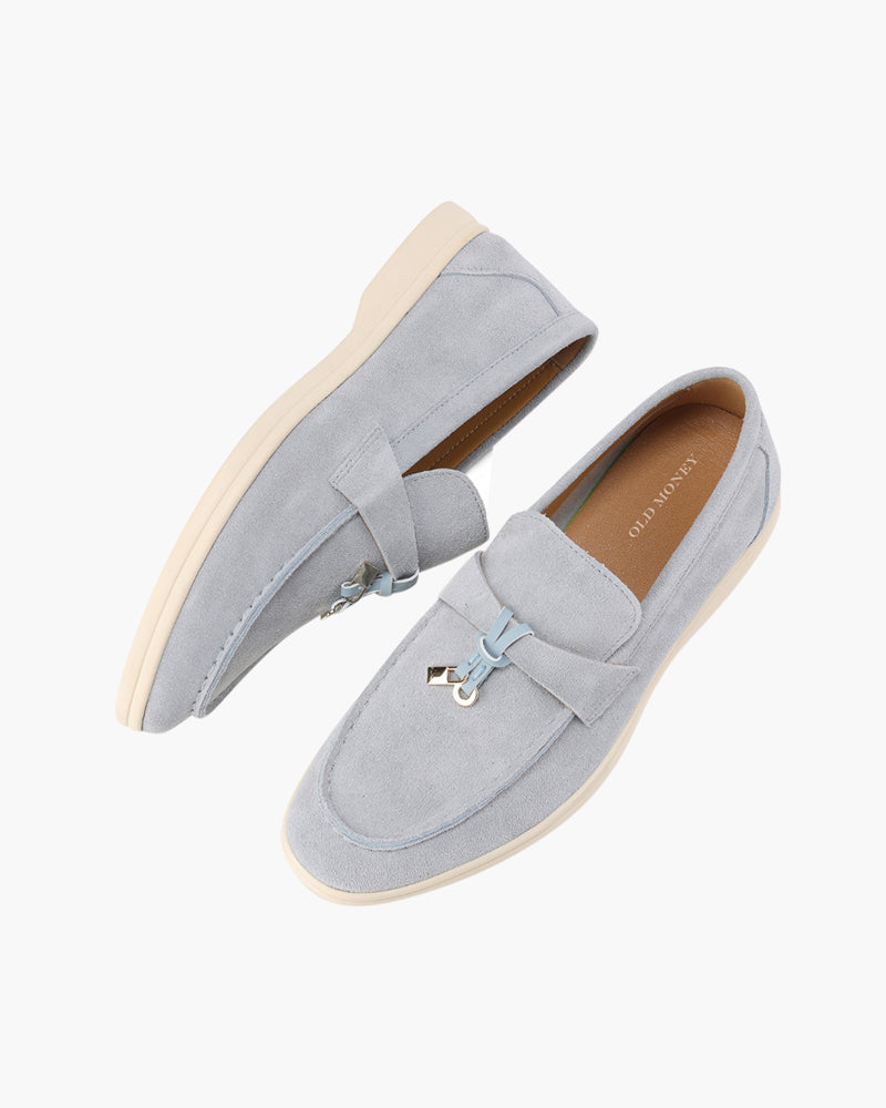 Old Money Wildleder Loafer für Damen