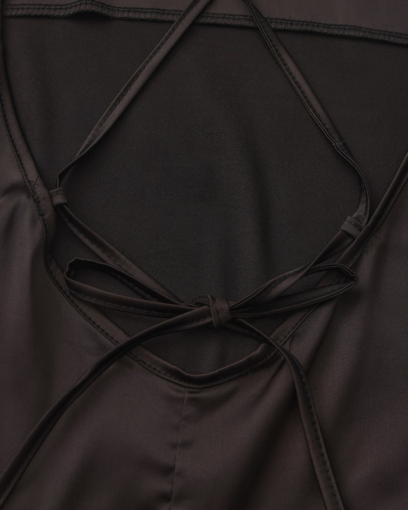 Old Money Seiden Slipkleid