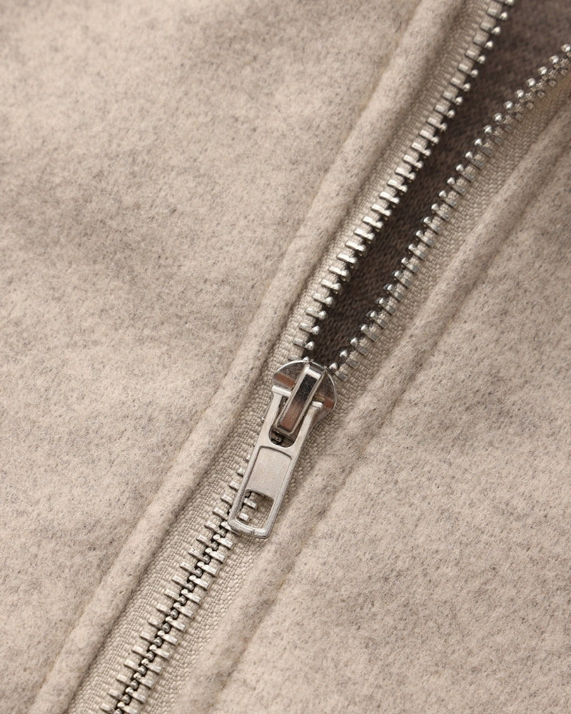 Marlow Wollmantel mit Reißverschluss