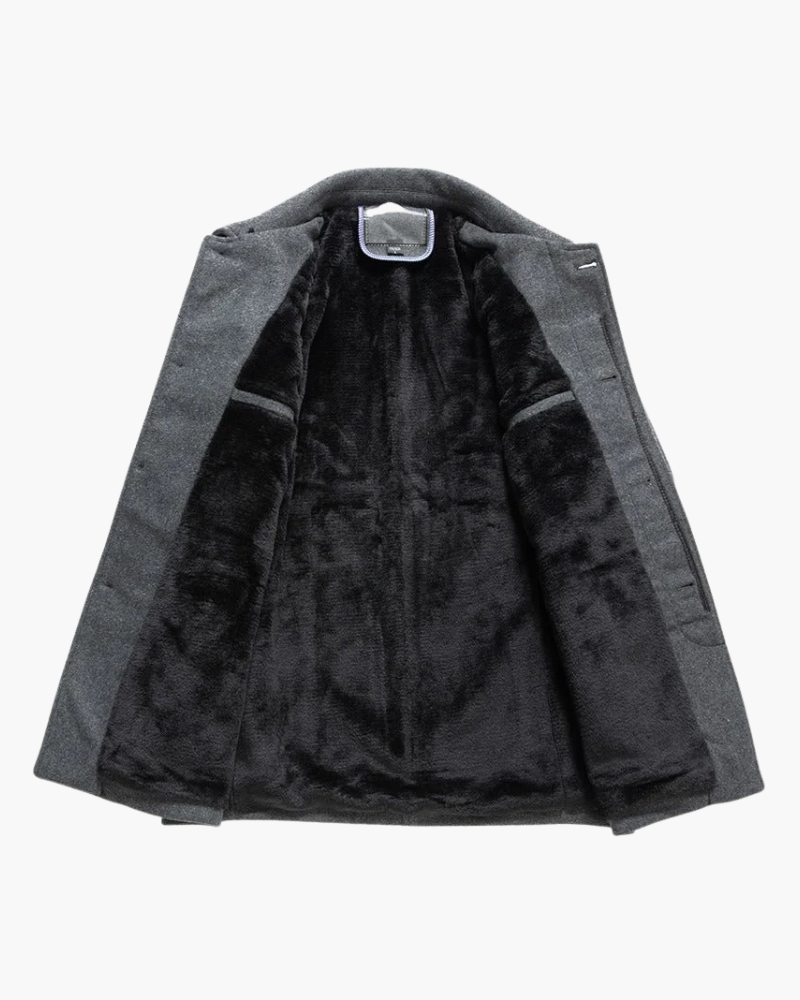 Lässige Jacke mit Fleecefutter