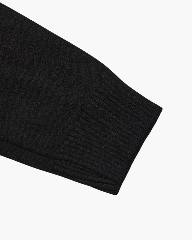 Essentieller gestreifter Rollkragenpullover