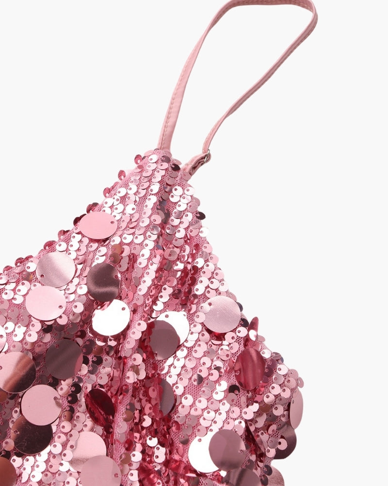 Pailletten Party Minikleid