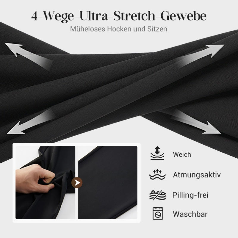 Damen-Anzughose mit hoher Taille