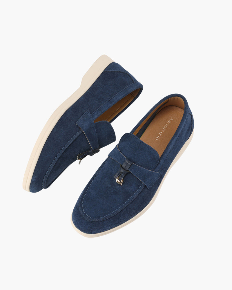 Old Money Wildleder Loafer für Damen