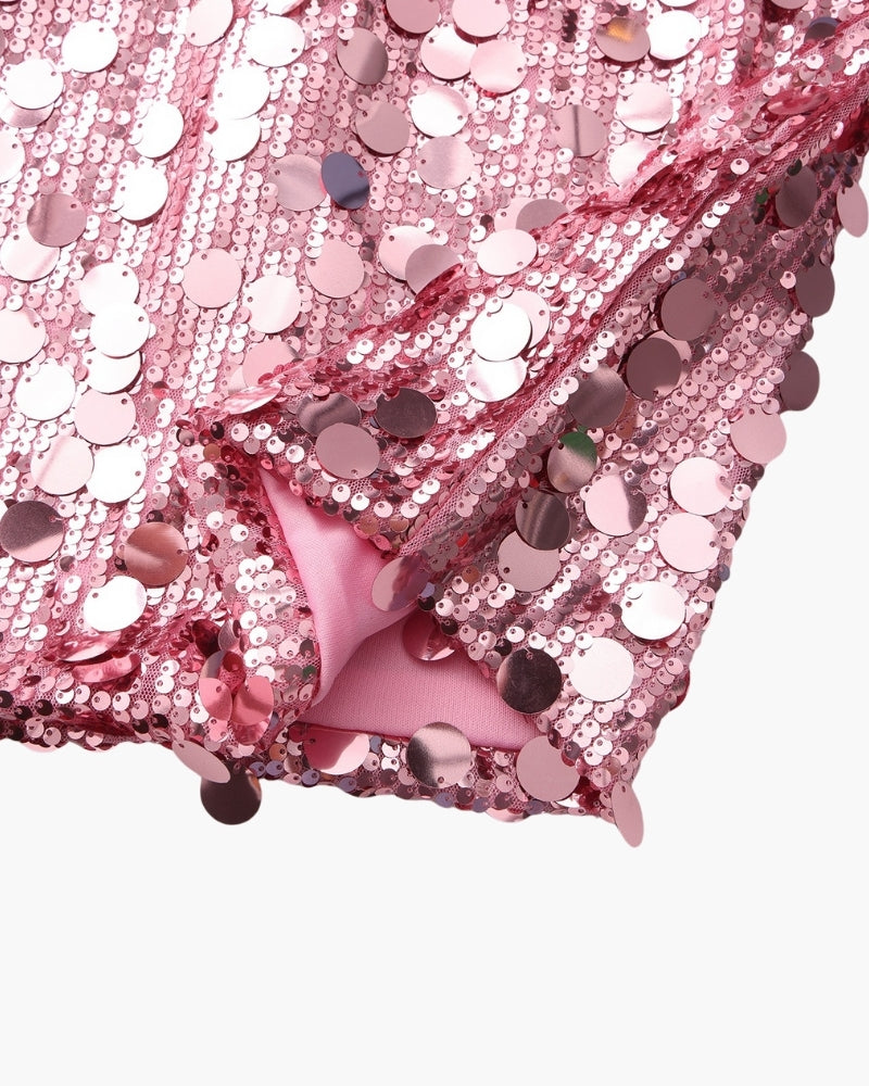 Pailletten Party Minikleid