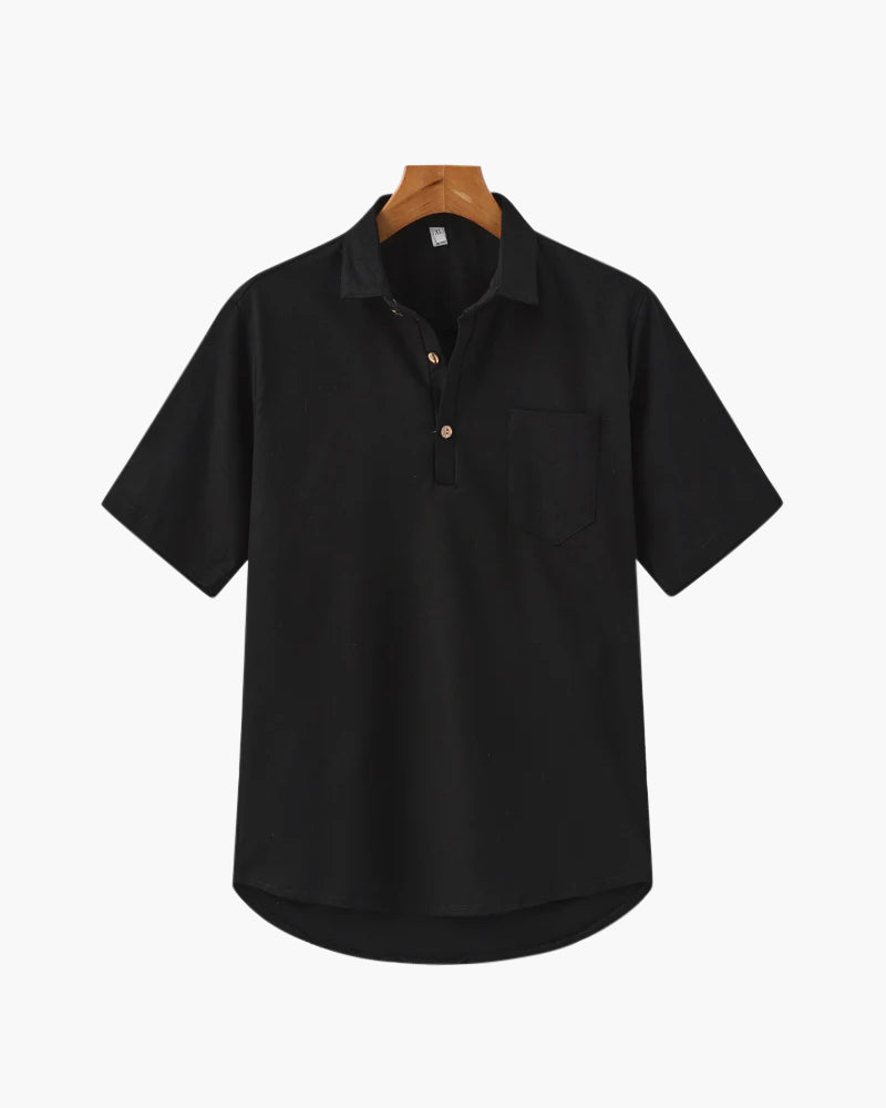 Casablanca Leinen Poloshirt