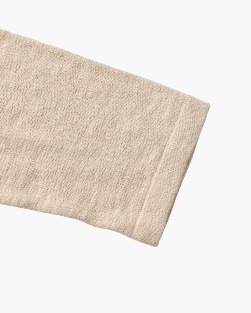 Essentieller Pullover aus Leinen und Baumwolle