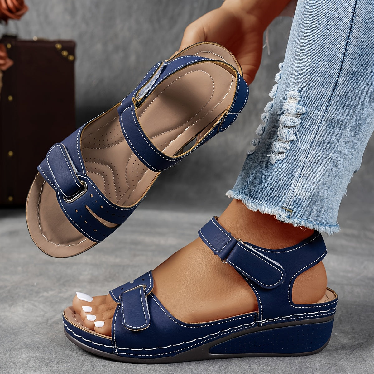 Orthopädische Sandalen mit stilvollem Design