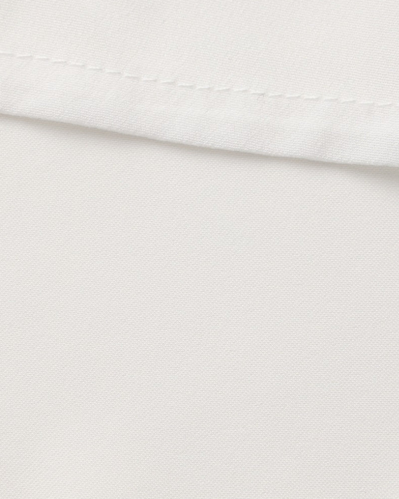 Midi-Kleid mit Rüschen und Perlmuttknöpfen