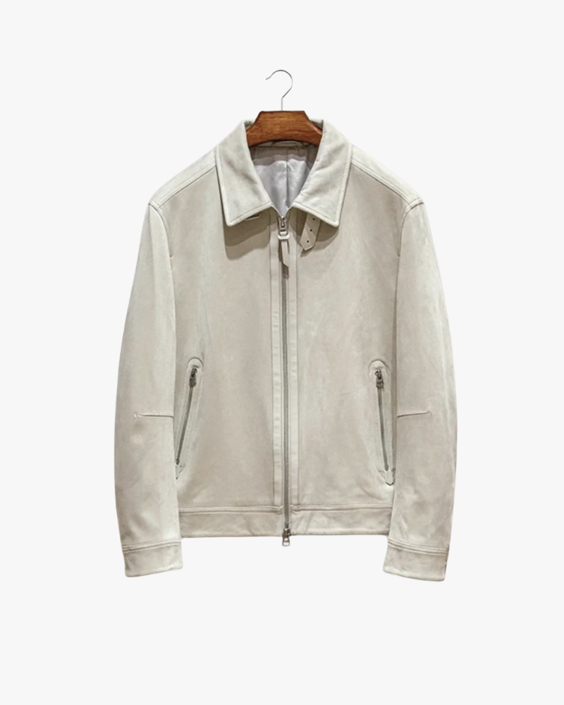 Premium Wildleder Bomberjacke 