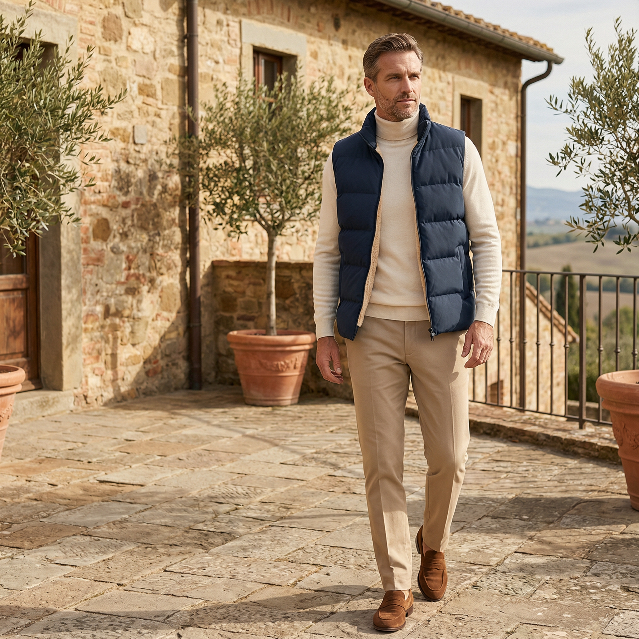 Isolierte Pufferweste | Leicht, warm und funktional