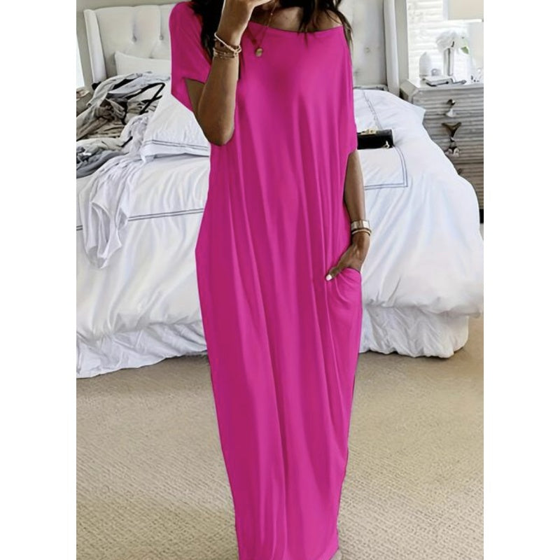 Elegantes Maxikleid mit Taschen | Leicht & Zeitlos